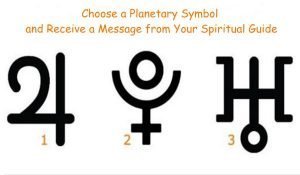 Choose a Planetary Symbol and Receive a Message from Your Spiritual Guide