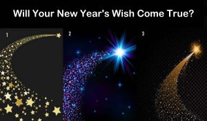 Will Your New Year’s Wish Come True? Choose a Shooting Star and Get an Answer!